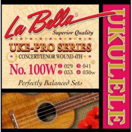 La bella 100W Струны для укулеле концерт