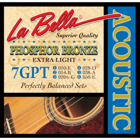 La Bella 7GPT 10-50 Струны для акустической гитары